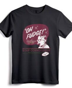 A Christmas Story Oh Fudge Soap Connoisseur T-Shirt  Offiziell lizenzierte Filmbekleidung für Fans von Ralphie Parker und Weihnachtsklassikern